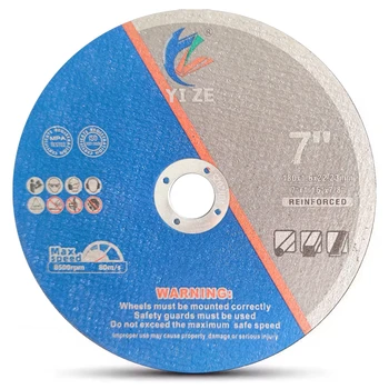 HIgh quality YIZE 180mm 7 inch cutting wheel cutting disc disco de corte for metal