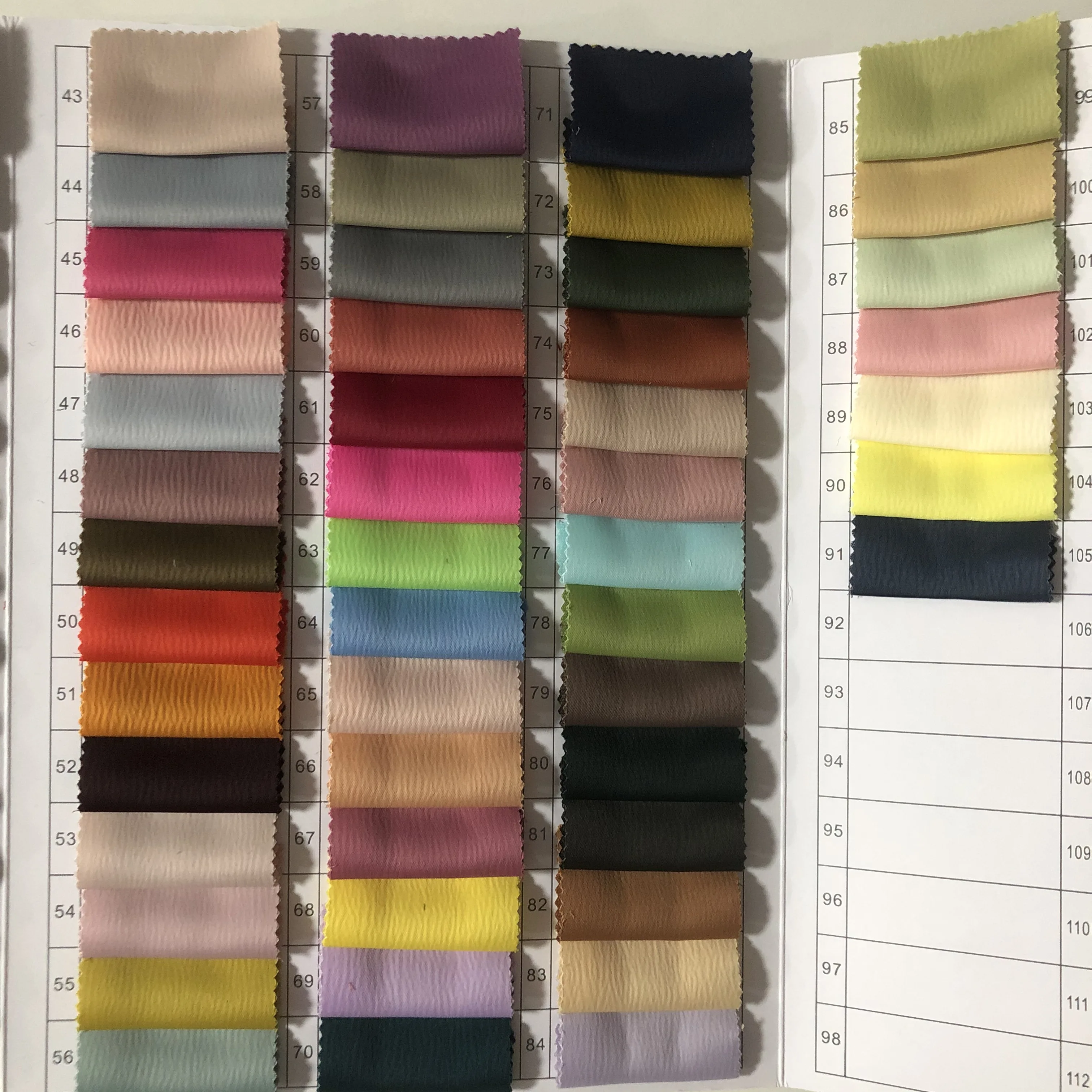 100 полиэстер креп атласная ткань для свадебного платья