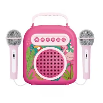 Player Singing Microphone Wholesale Children's Handheld Portable Speaker Children Bt Mic Wireless Karaoke Microphone For Singing