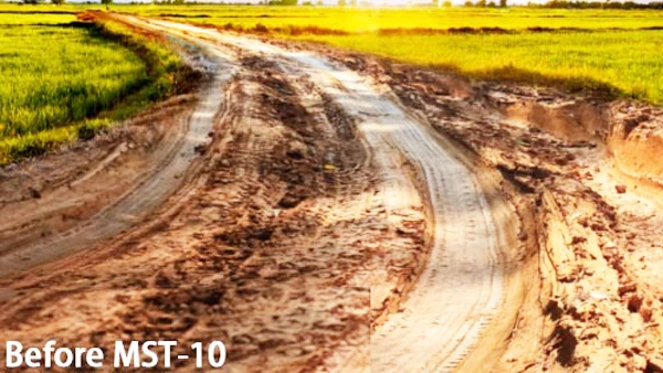 Soil Stabilizer No Need to Add Cement or Sand Polymeric Emulsion & Soil Stabilization