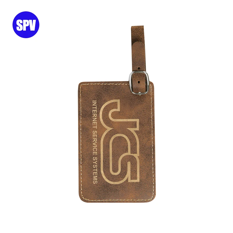 Custom Laser Engraving Cutting Logo Luggage Tag Travel Luggage Bag Tags for Wholesale