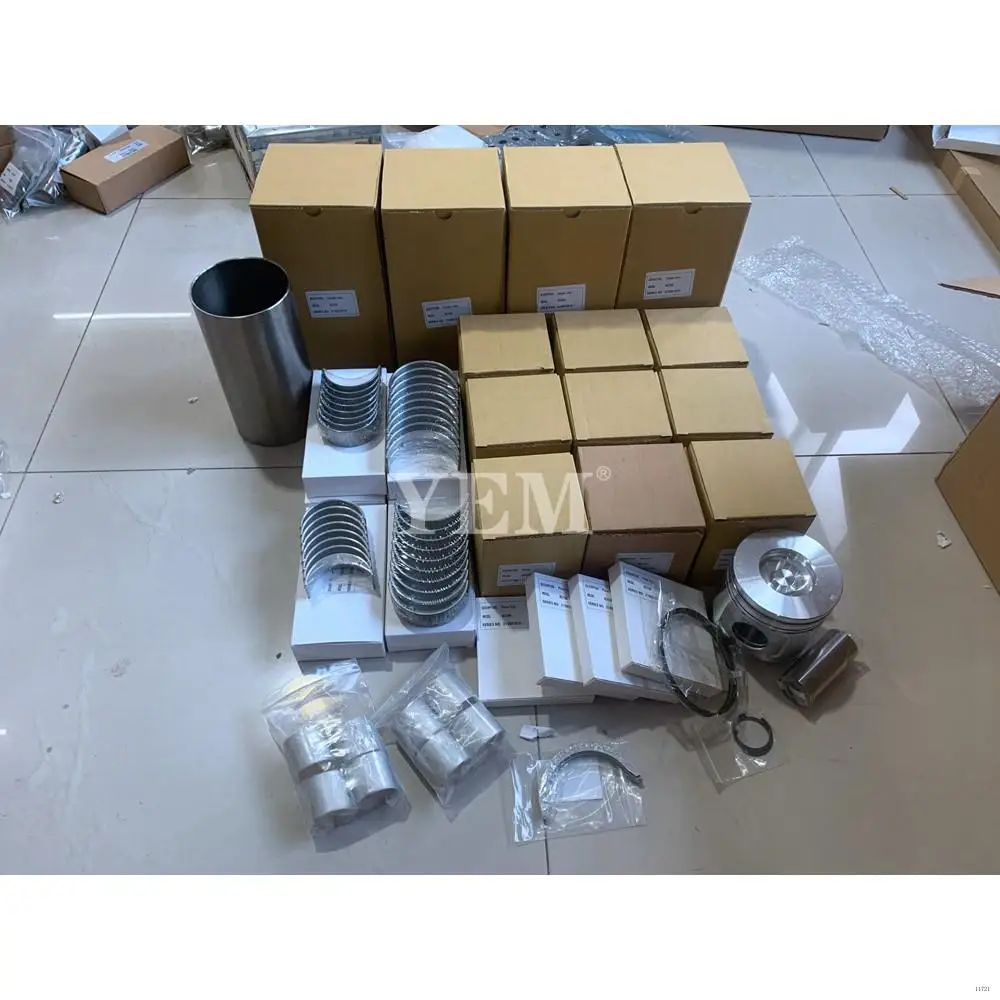 4D106 Overhaul Repair Kit With Piston Rings Liner Bearings for Yanmar