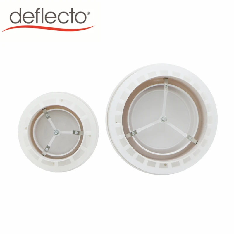 Ceiling Diffuser 4 6 Inch Adjustable Diffuser ABS Air Vent Round Ventilation Diffuser Cover Ideal for Suspended