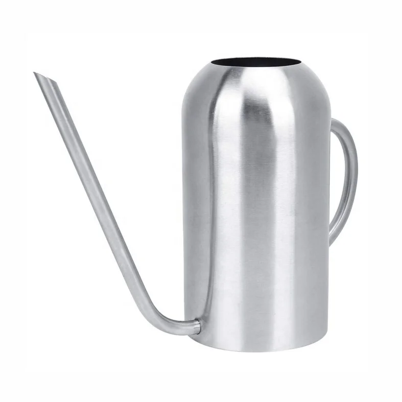 Кастрюля для полива из нержавеющей стали с длинным носиком в современном стиле