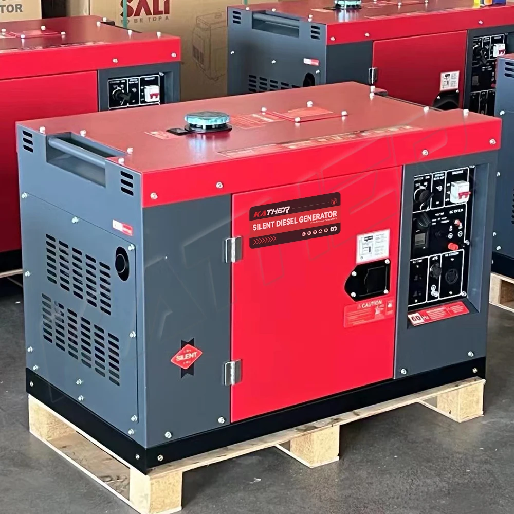 Fabrikpreis Perkings Yangdong Power Dieselgenerator Leises Set Mini 6 kW 10 kW 12 kW 15 kW 20 kW Wassergekühlt 400 V 380 V 230 V 110 V