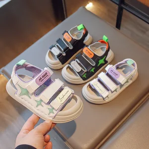 Summer Plus Size Color School Sandals for Boys and Girls