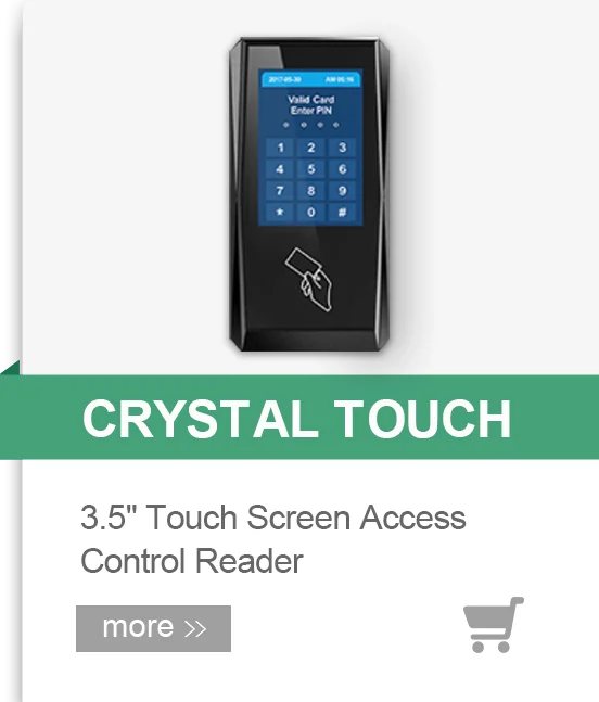 Cidron RS485 QR Code Keypad Reader Wiegand RFID NFC DESFire EV2 EV3 ...