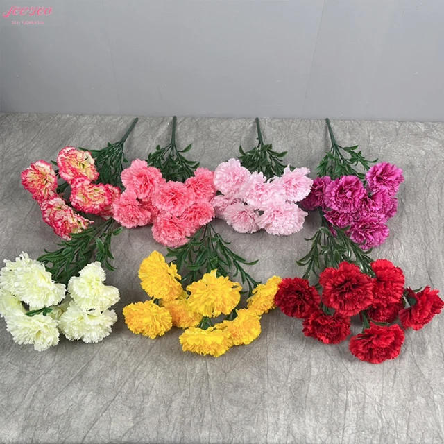 2024 New Product Hot Sell High Quality Real Touch Chrysanthemum Bouquet Artificial Flower Indoor and Outdoor Garden Decoration