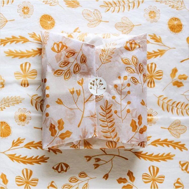 Leopard Pattern Soft Tissue Wrap Paper for Gift Box Packaging