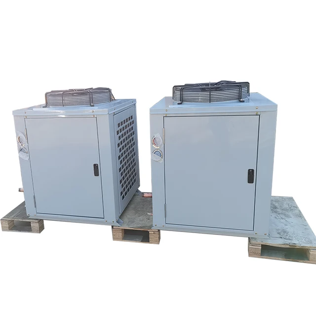 SP4H-3000 Cold Room Freeze Refrigeration Evapor Cooling Unit 30hp Piston Compressor Air-cooled Condensing Unit for Restaurant