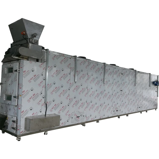 Industrial Multi Continuous Conveyor Mesh Belt Dryer Provided 40 Danfoss Dehumidifier Energy Saving Electric Heating SUS304 4