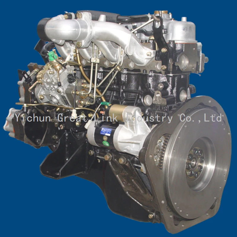 JX493G43 4JB1 Mechanical Diesel Engine 86HP With Standard Bench Test for Stationary Generator Small Tractor Drilling Rig