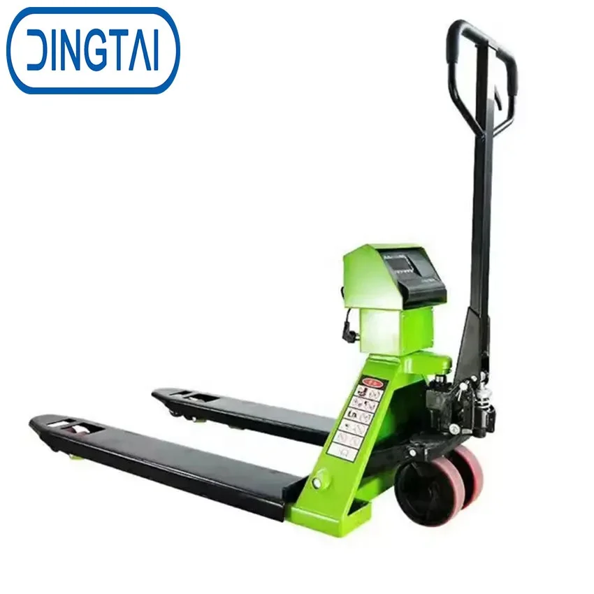 Manual Scale Pallet Truck New Product 2 Ton 3 Ton Weighing Scale Hand