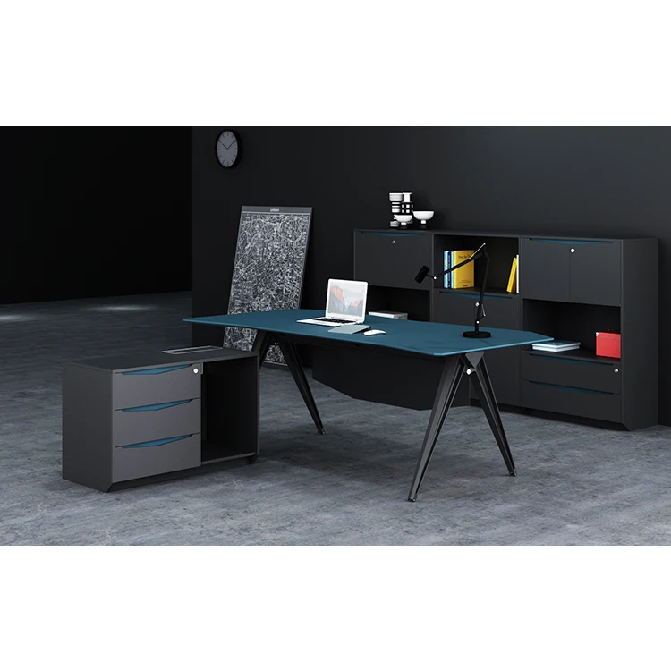 2020 High Level Home Italian Luxury Executive Office Desk Modern
