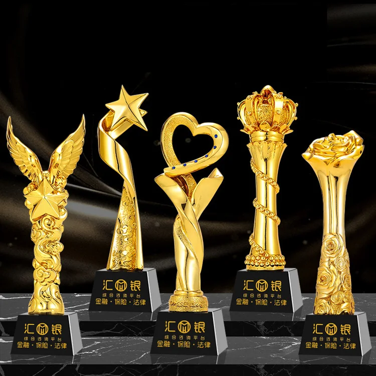 product factory wholesale customized league trophy crystal resin trophy-28