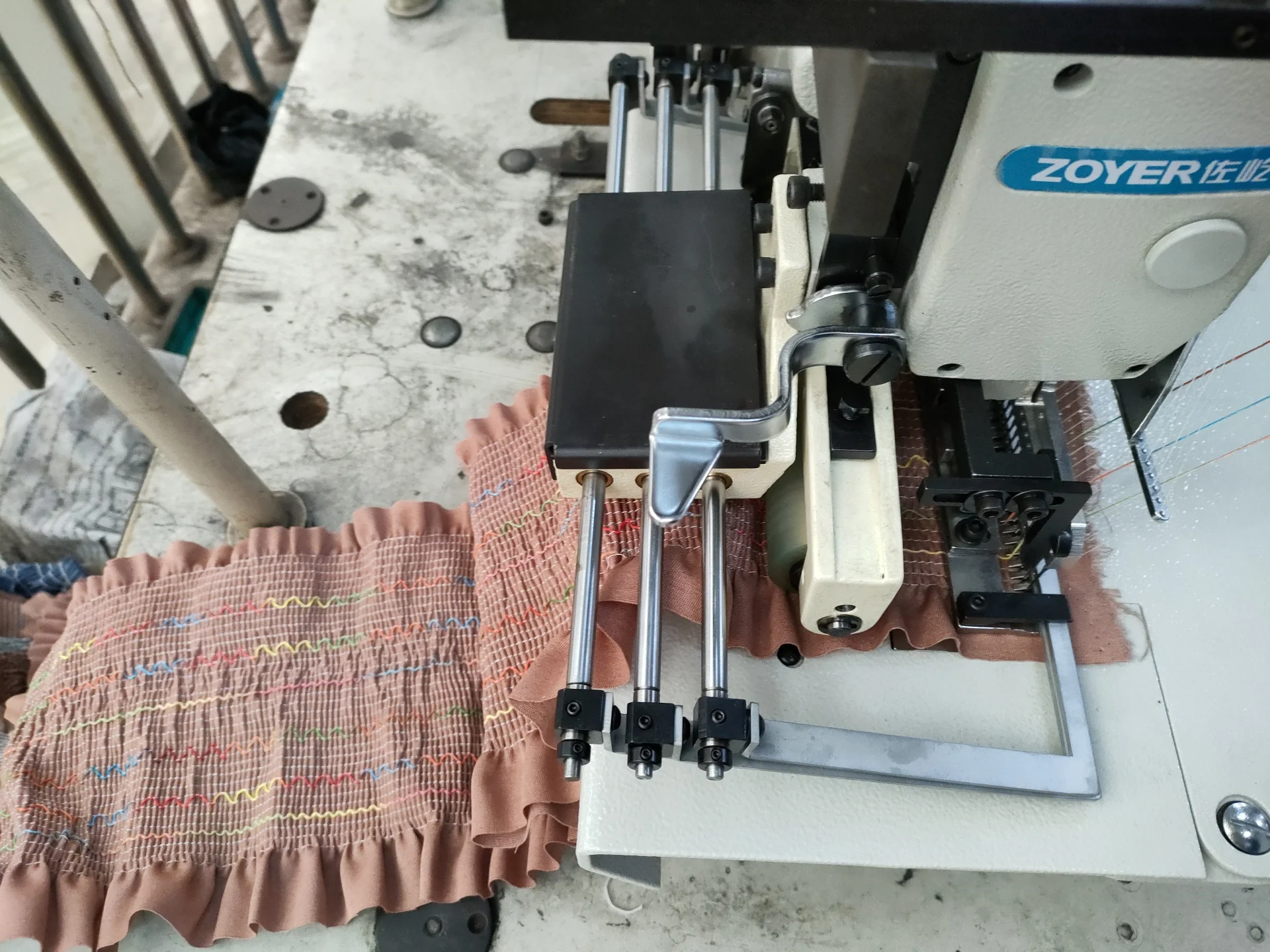 ZY1433PSM 33eedle Flat Bed Chainstitch Elastic Thread Sewing