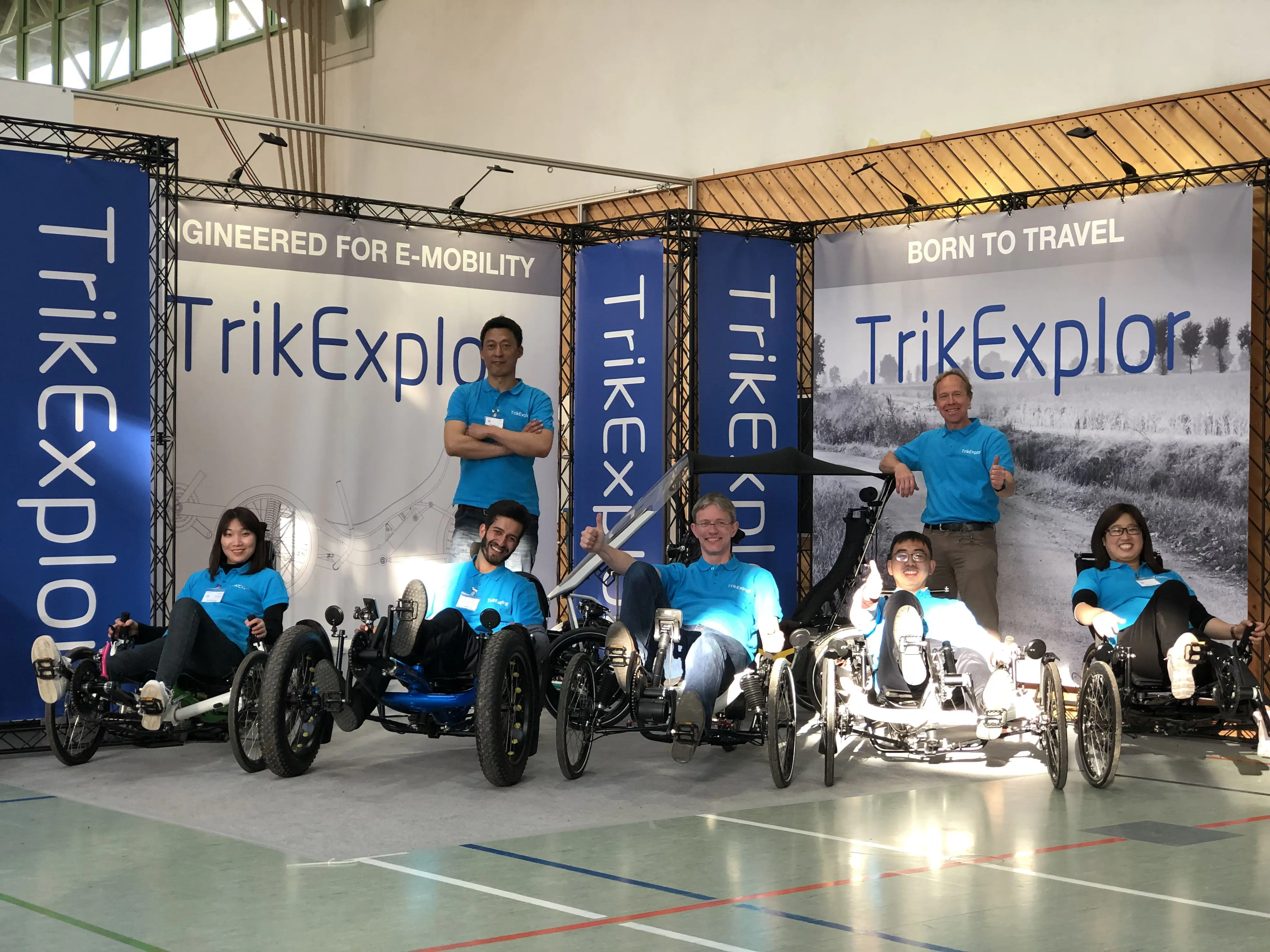 Trikexplor Mountain 4wd Offroad Bafang 500w Electric Fat Tire