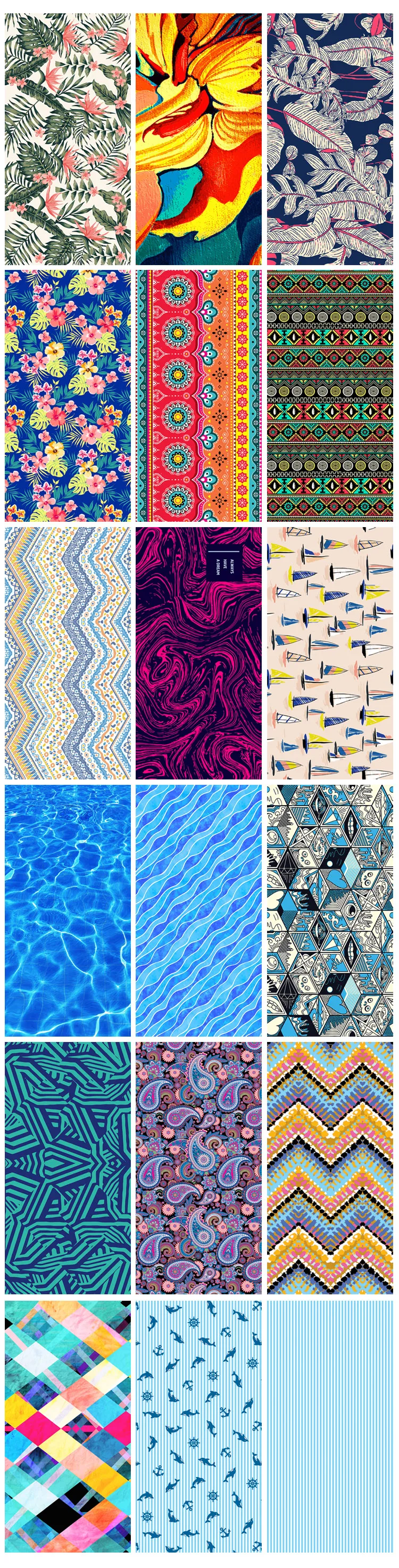 Wholesale Stripe Sand Free Microfiber Printed Reactive Double Side