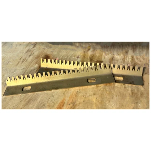 ODM Food Grade for Dongfang CNC Machined Copper Instant Noodle Scraper Comb for Helper Noodle Machine Parts