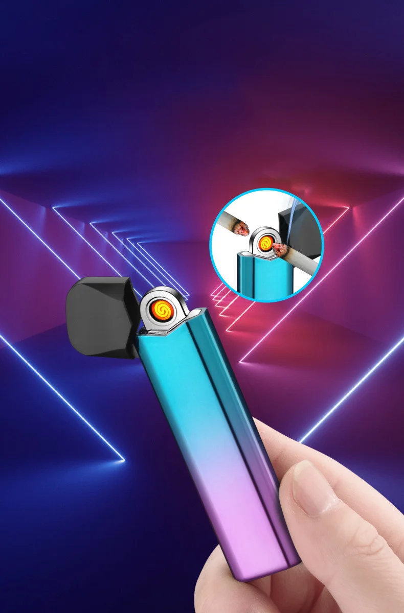Wholesale Electric Usb Lighter Portable Custom Logo Cheap Electronic Cigar Lighter Buy Usb