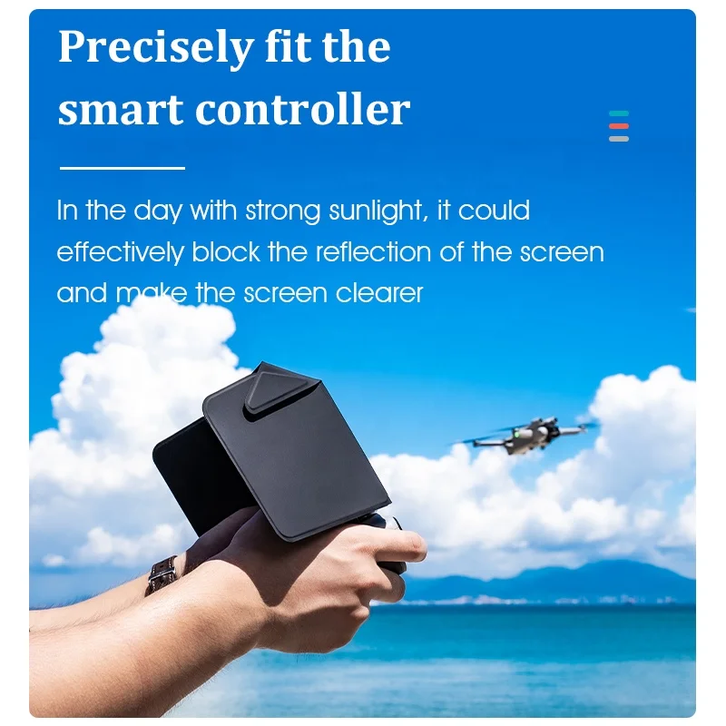 STARTRC Phone Screen Foldable Sunshade Cover Sun Hood for DJI Mini 3 PRO for DJI RC Smart Remote Control Drone Accessories
