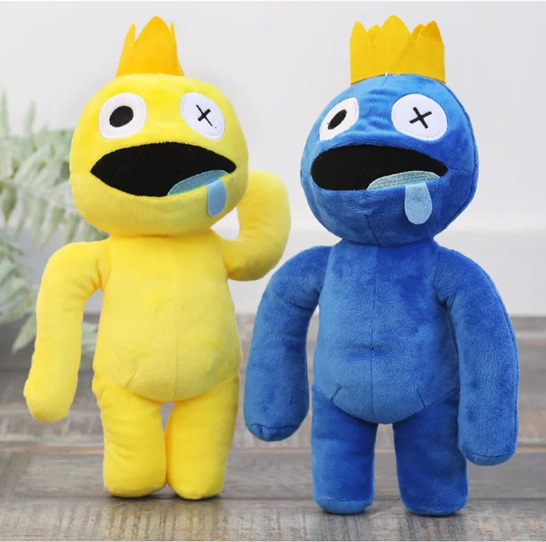 AG Roblox Rainbow Friends Colorful Plush Toys Blue Yellow Green Purple  Orange Stuffed Dolls Gift For Kids Toys