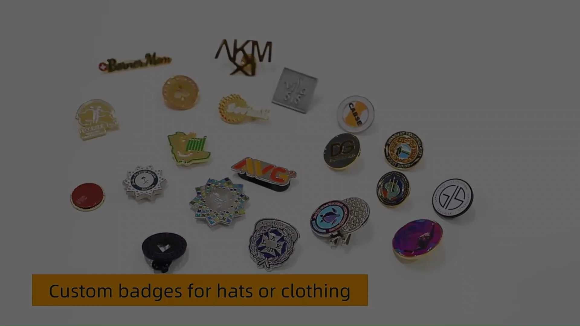 No Mold Fee Manufacturer Enamel Hat Pins Badges Round Button Pin Design