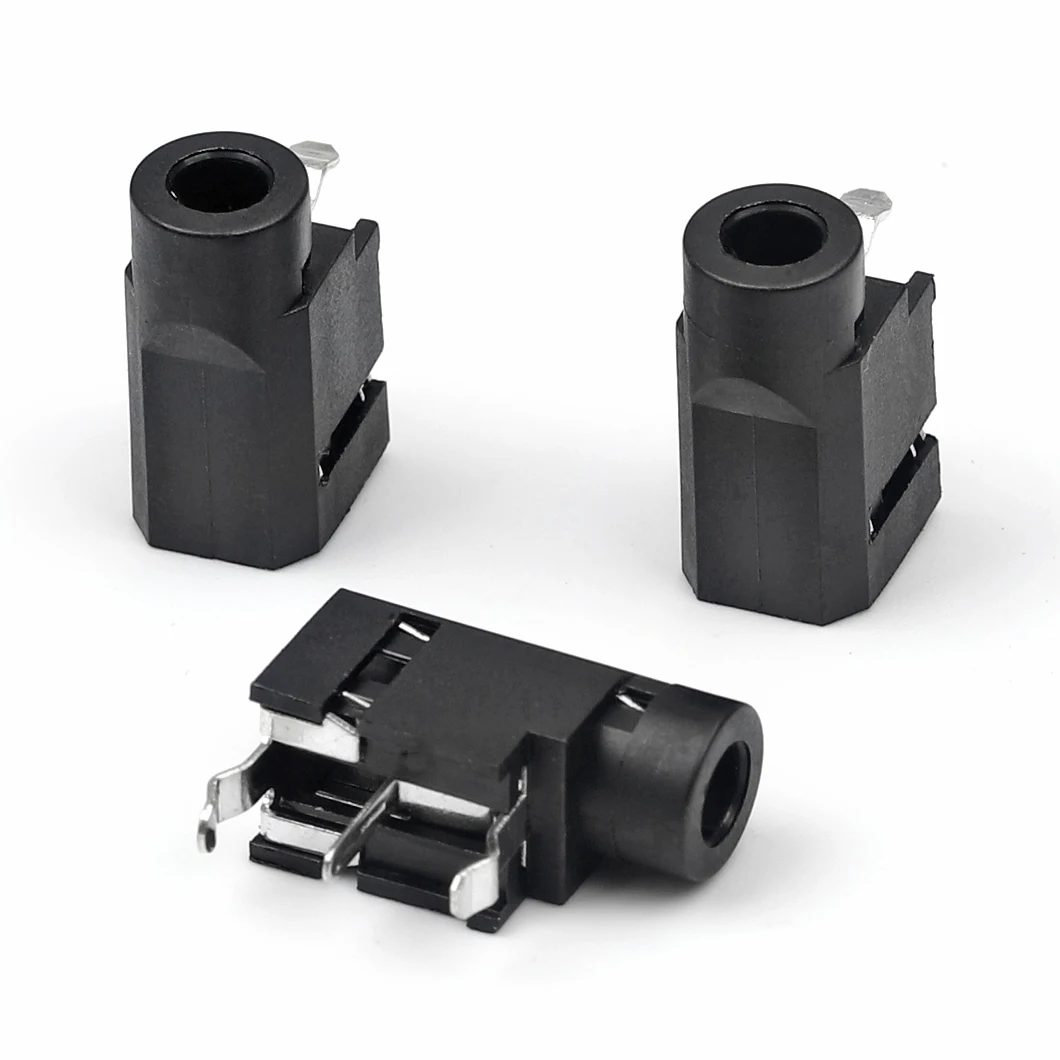 Pj-9311 3.5 Phone Jack 6pin Insert Pin 3.5mm Jack for Micro Usb Power Socket Audio Connector Earphone Jacks