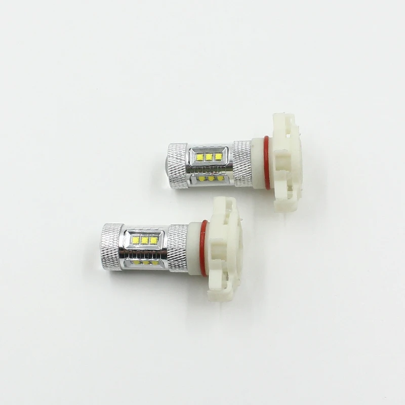 LED Fog Light Bulb Auto Car Driving DRL Lamp PSX24W LED Bulbs Car Fog Lamp White Color 80W PSX24W Auto LED DRL Lamp