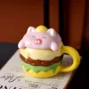 Piggy burger cup