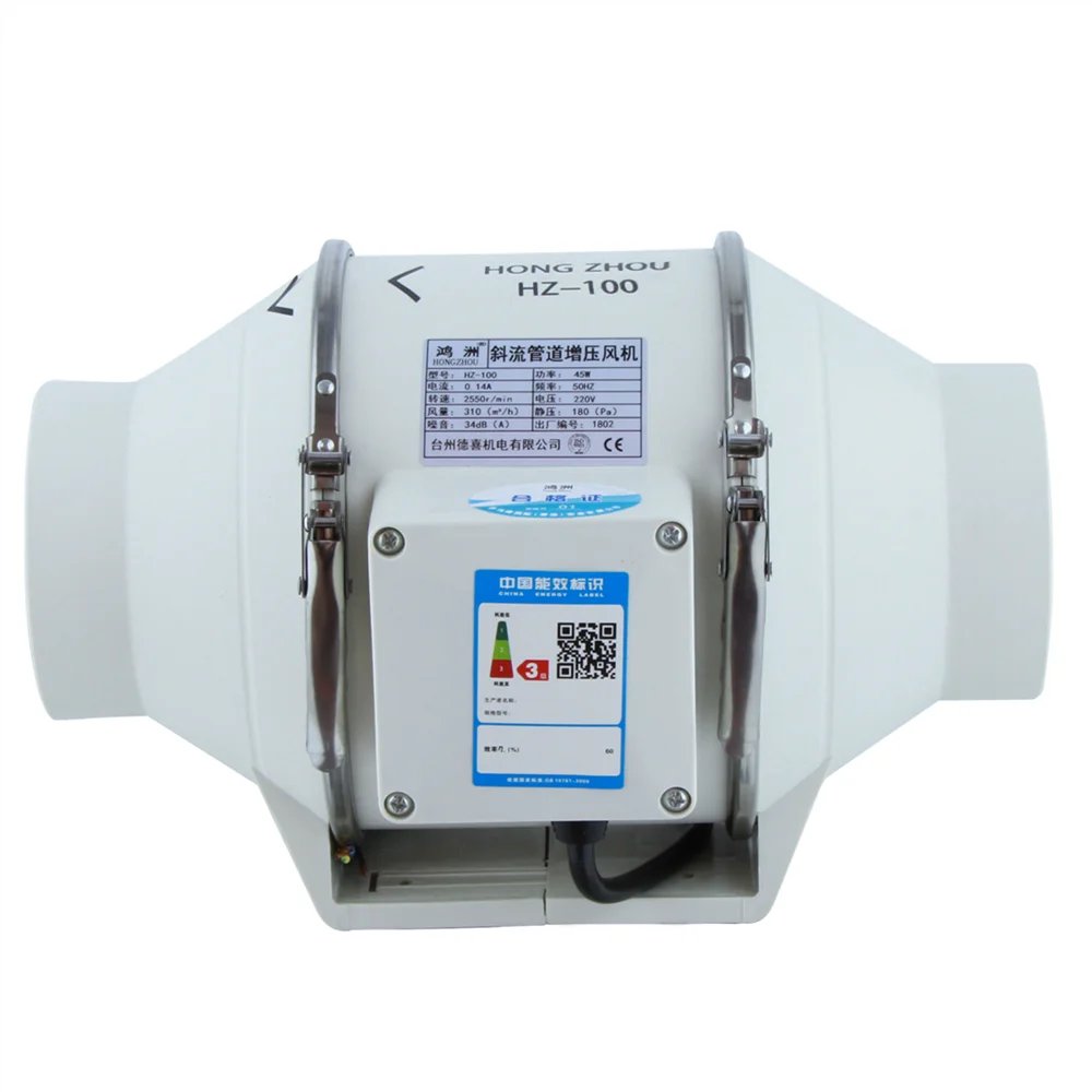 Abs Duct Air Fan, 220v, 45W - detail 8