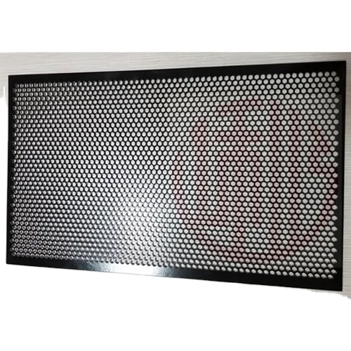 Loudspeaker Grille Honeycomb Pattern Hexagonal Perforated Metal