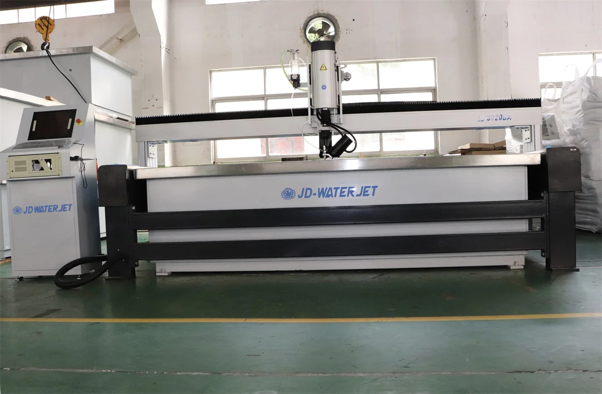 3020 Water Jet Cutting Machine with 3 Axis Used Waterjet Waterjet Cutting Glass
