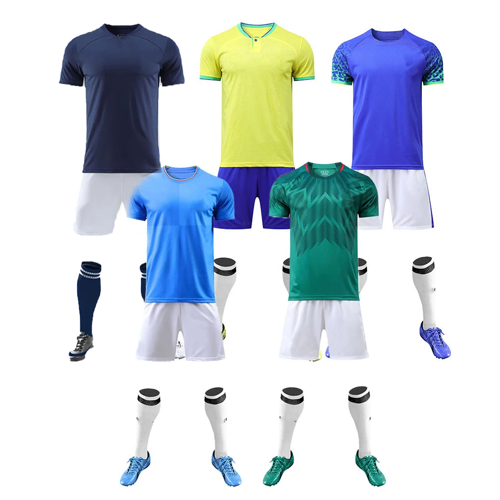 Wholesale Custom Design Breathable 22/23 Football Uniform Jersey