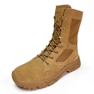 Factory OBM ODM OEM Custom Wholesale Suede Leather Training Tactical Outdoor Shoes Desert Combat Boots