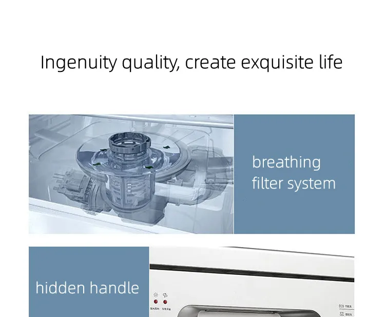 2023 New 12sets Dish Washer Machine Dishwasher On Boat Dishwashers