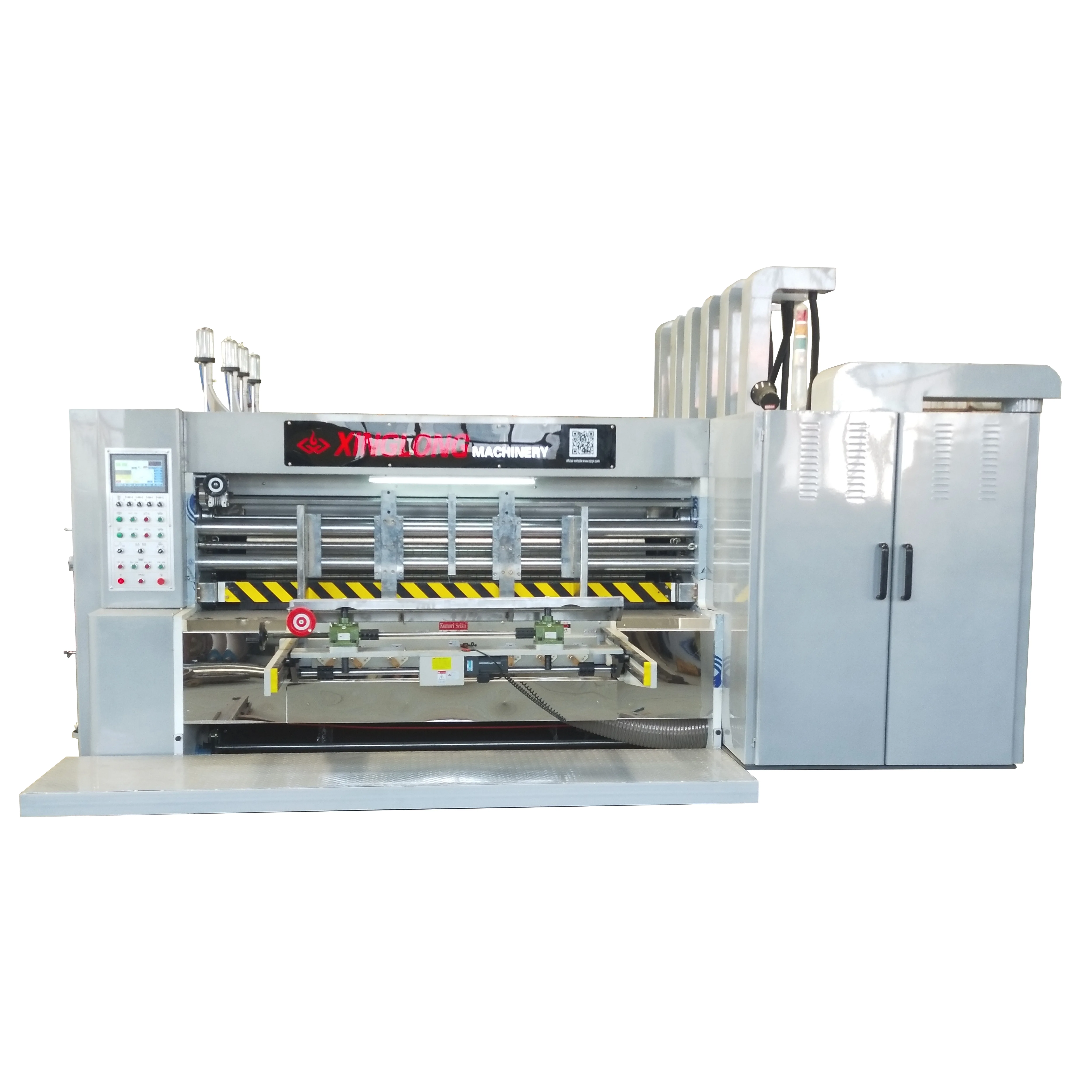 Newest 4 Colors Flexo Printer Corrugated Packaging Machine