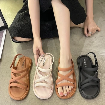 Wholesale Women Sandals Ladies Luxury Famous High Quality Slipper Shoes Summer Designer Jelly Slipper Fashion Jelly Sandals