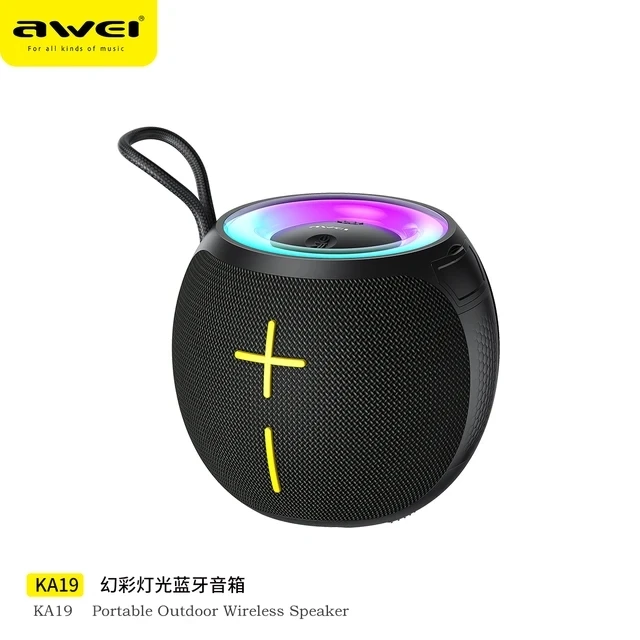 New Arrival awei Ka19 Mini Portable Outdoor bluetooth Speaker