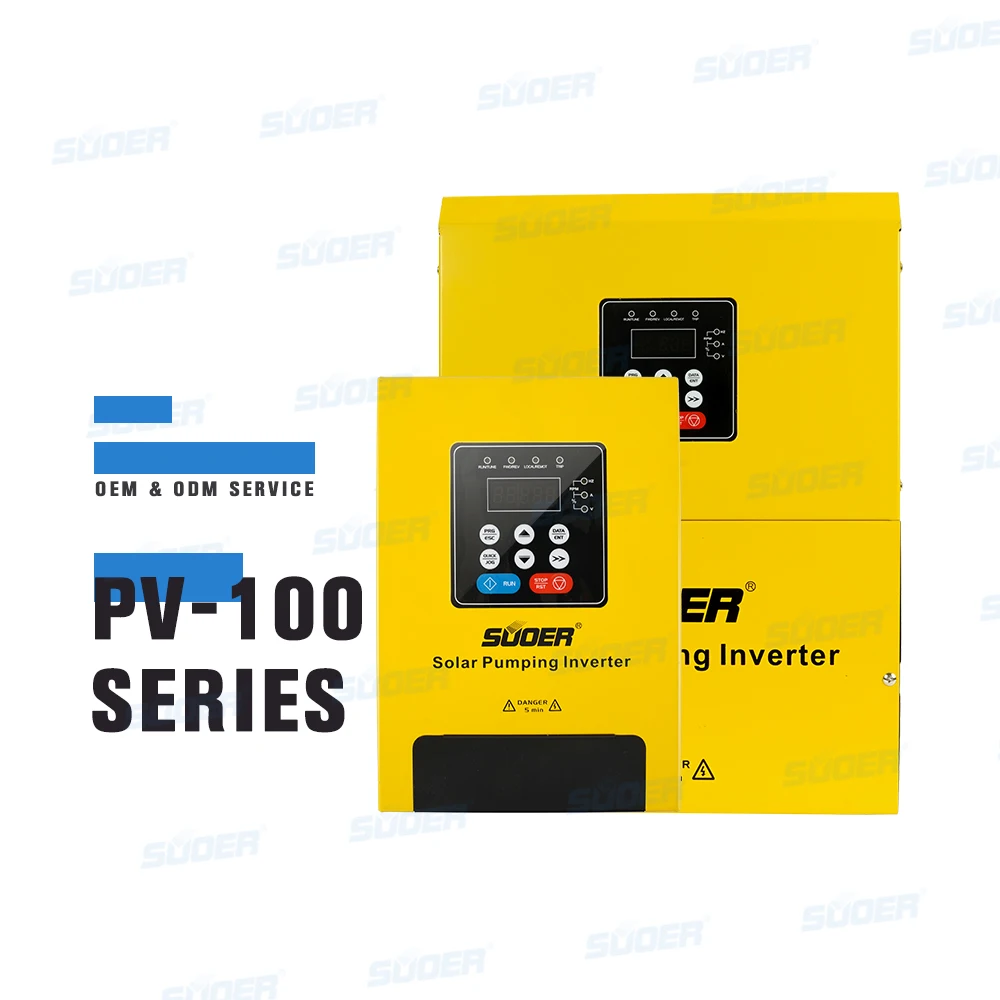 Suoer высококачественный 220v 2.2kw 3hp инвертор водяного насоса с испытанием нагрузки