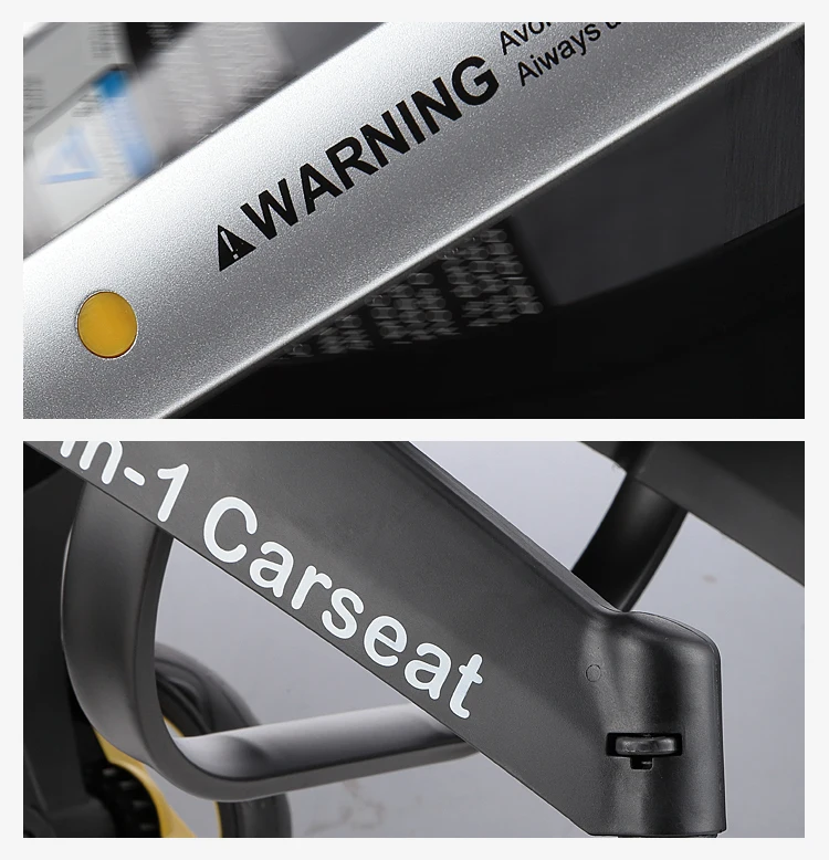 Роскошная детская коляска 3 в 1 Складная двунаправленная коляска с высоким ландшафтом детская коляска