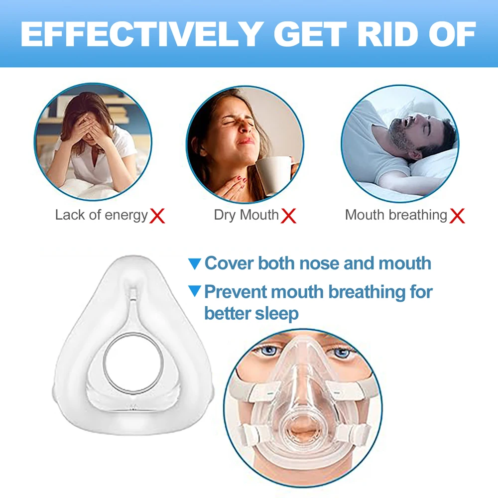 Cpap Mask Nasal Cpap Mask Full Face Mask Cpap Accessories Reusable