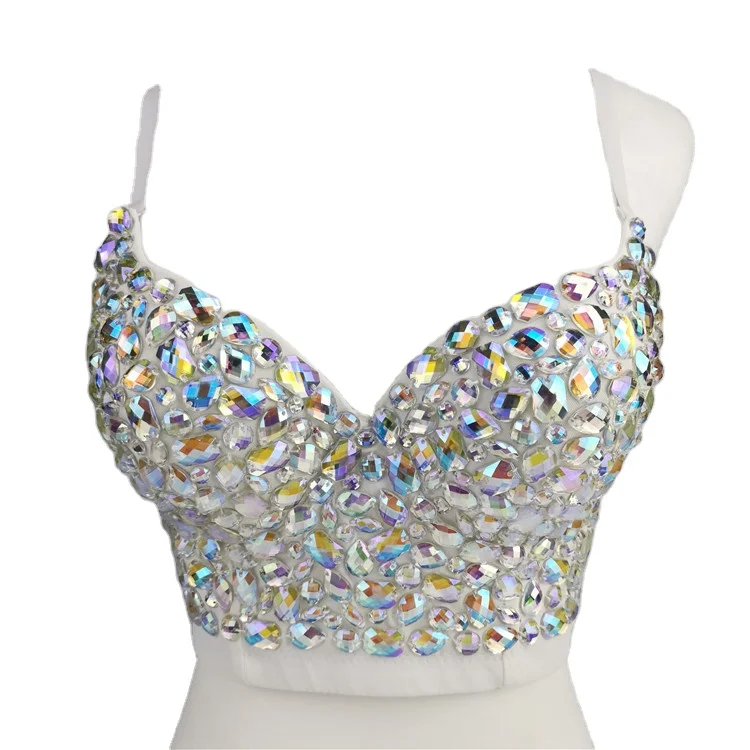rhinestone bustier top