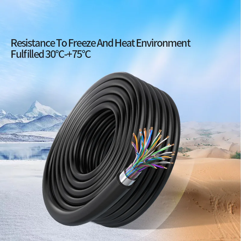 Outdoor Phone Line OEM Outdoor Telephone Cable - Cat3 Multipair Gel Filled
