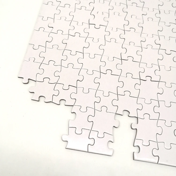Пользовательские печати картона бумажные Пазлы a3 a5 30 100 300 500 1000 шт. сублимации головоломки blanks футболки для