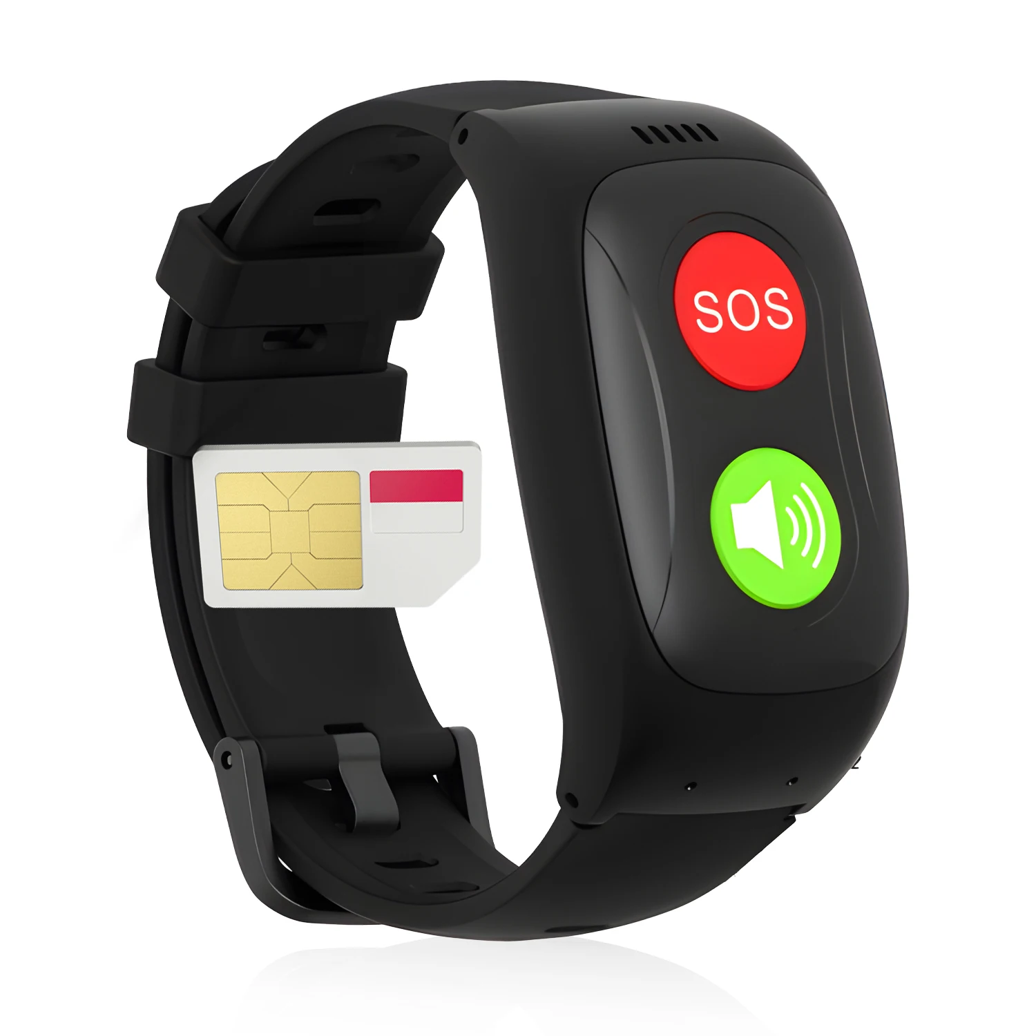Reloj inteligente OEM SDK SOS, GPS, alarma móvil Personal, pulsera