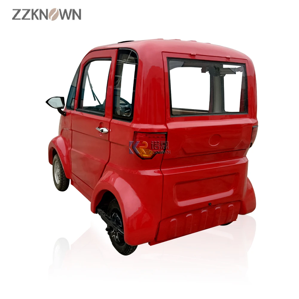 Oem Electric Adult Tricycle 4 Wheel Passenger Vehicle For Disabled Car