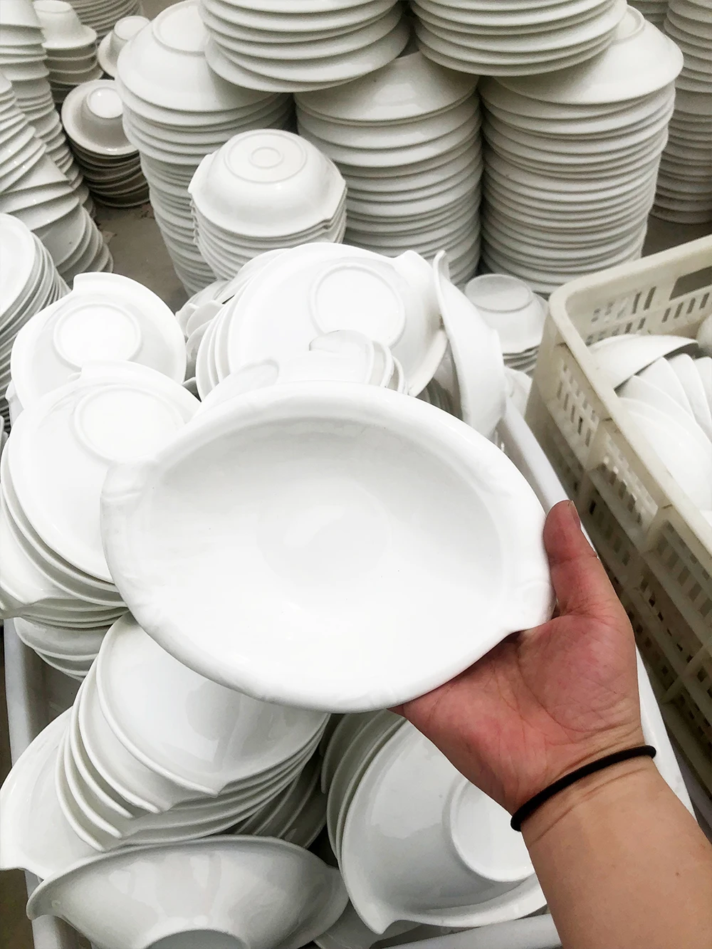 Porcelain Used Hotel Crockery For Sale GTSA White Hotel Porcelain