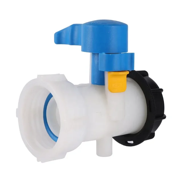 High Quality DN50x75mm IBC Butterfly Valve Thread IBC Valve for IBC Container Adapter