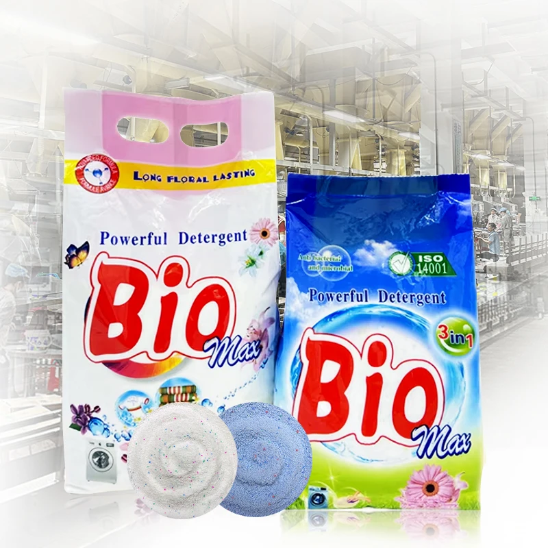 Highly for Active Industrial Laundry Detergent Powder Wholesale Lemon Scented High Foam Neutral Soap Powder Disposable Bulk Soap